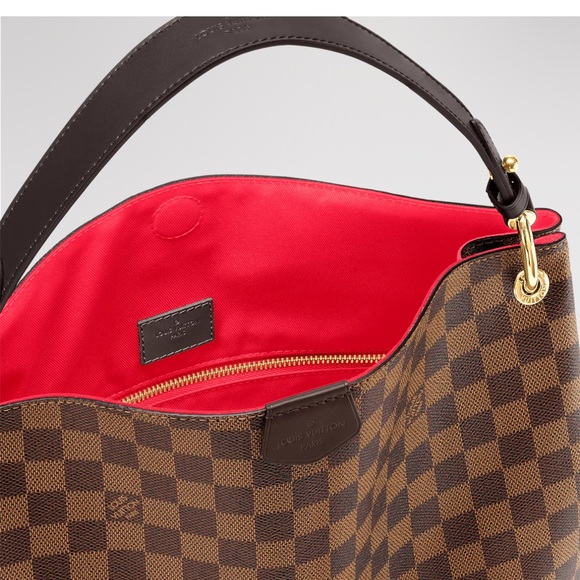 Louis Vuitton Brown Checkered Shoulder Bag - Picture 4 of 16